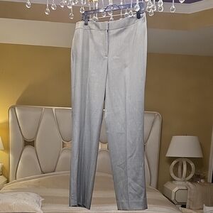 Lafayette 148 New York Women's Light Gray Trousers